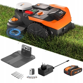 Робот-газонокосарка без розмежувального кабелю Worx Vision Cloud RTK V-SLAM 650 м² WR365E