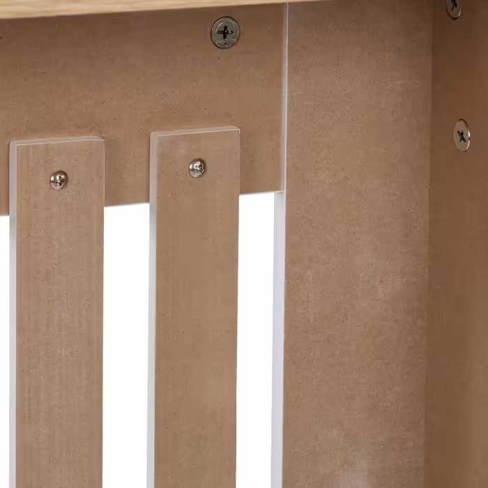 Relaxdays Radiator Cover with Slats