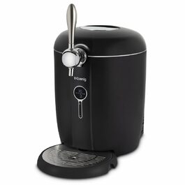 Система розливів пива H.Koenig - сумісна з усіма 5-літровими баками з нержавіючої сталі, інтегрована система охолодження, регулювання температури від 2°C до 12°C, 65 Вт, неслизькі ніжки (BW1688)