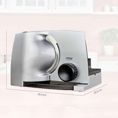 Електричний шматодава Ritter Compact 1 з металу, Made in Germany