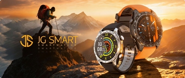 Смарт-годинник JG Smart V.300 Pro з GPS, чорний