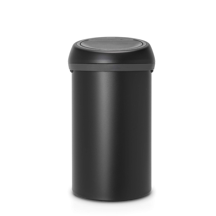 Відро для сортування сміття Brabantia з сенсорною кришкою, 60 л, бежеве (Мінеральний місячний чорний), 2 внутрішні відра (10 л / 23 л)