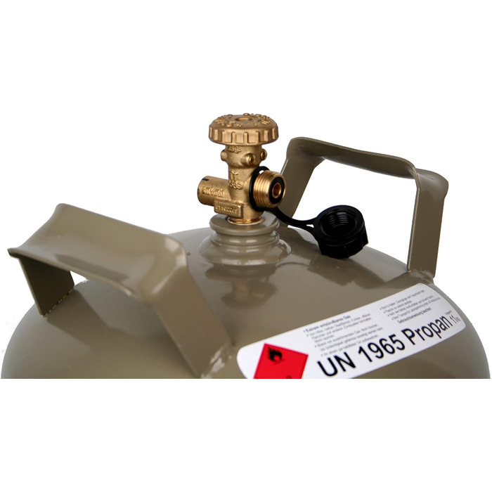 Газовий балон 11 кг, пропановий газ для кемпінгу, гриля, опалення, пальника - порожній