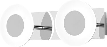 LEDVANCE Smart LED Bathroom Lamp white, 1200LM, 3000-6500K, 300mm x 70mm, IP44, Orbis Bath bathroom fixture with Wifi technology, dimmable, controllable via app and voice assistants (Chrome, 30cm, Round)