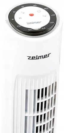 Колонний вентилятор Zelmer ZTW1500M, 45 Вт, з таймером