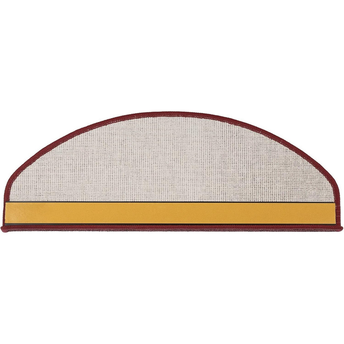 Ступеневі килимки ETM, набір 15 шт. (20 кольорів, 20 моделей). Розміри: 23,5 x 65 см (напівкруглі) та 65 x 23,5 см.