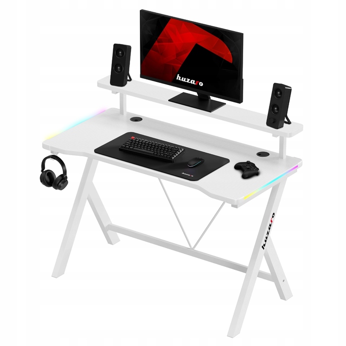 Ігровий стіл Hero 1.9 RGB, Білий