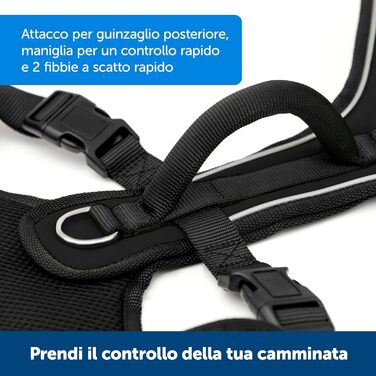 Шлейка для собак PetSafe EasySport, повністю з м'якою підкладкою, еластичний комір, розмір S (M, червоний), 9-16,5 кг