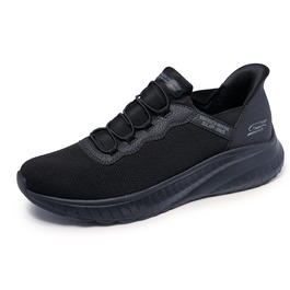 Чоловічі кросівки Skechers Bobs Squad Chaos-Slip Ins, чорні, розмір 43 EU