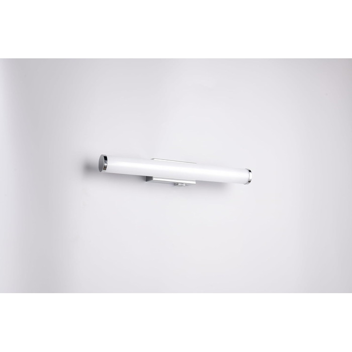 Trio Leuchten LED Bathroom Wall Light Mattimo 283274106, Metal Chrome, White Plastic, 4.3 Watt LED