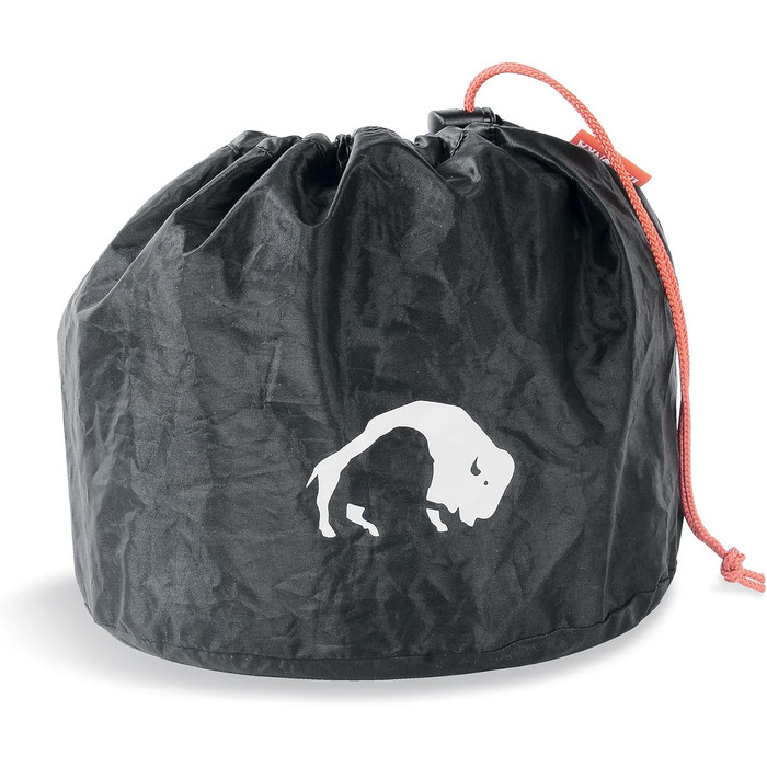 Набір для кемпінгу Tatonka Multi Set + Spiritus Burner (8 предметів) - кухонне приладдя з нержавіючої сталі з пальниковим пальником (сковорода, 2 казани, затискний тримач, вітрозахист, рамка для приготування їжі та пальник)