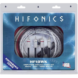 Комплект підключення підсилювача Hifonics HF10WK 10 мм² для авто HiFi