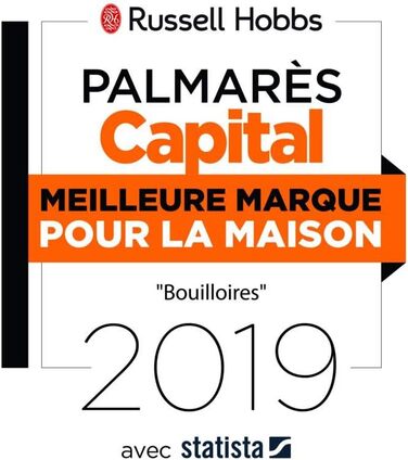 Електричний чайник Russell Hobbs 26080-70 з скляною колбою та LED-підсвіткою, 1.7 л, 2400 Вт