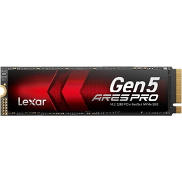 Lexar ARES PRO 1TB Gen5 NVMe M.2 SSD: PCIe 5.0, 14000 МБ/с для ПК, ноутбуків, PS5