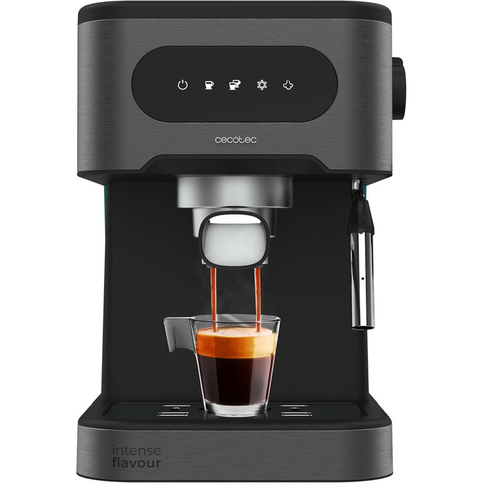 Кавоварка Cecotec Power Espresso 20 Coldbrew – еспресо, капучино, холодна кава, 20 бар, професійна якість для дому