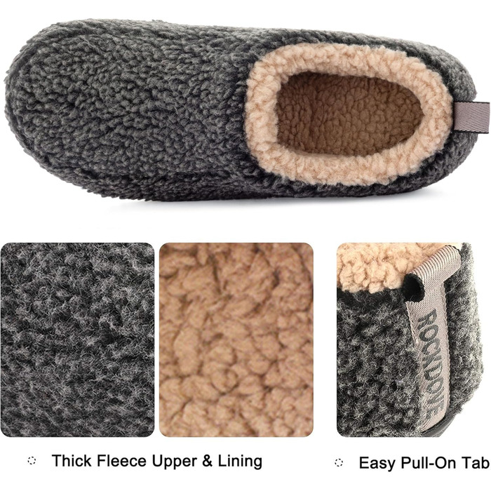 Чоловічі халапи RockDove Nomad з пам'яттю, чорні, 42.5/43.5 EU