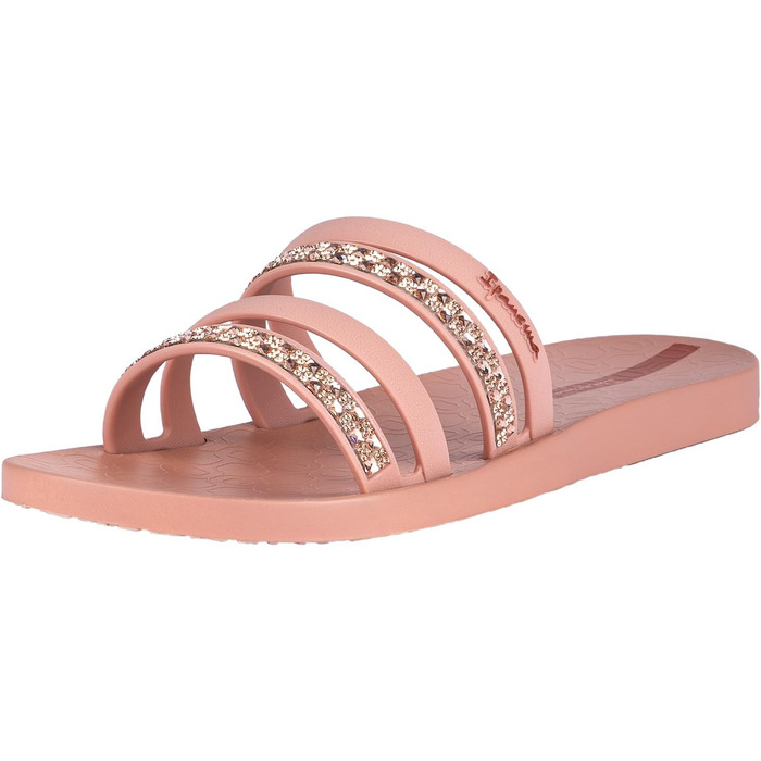 Сандалі жіночі Ipanema Chic Slide Pink Tile Brown 38 EU – Шльопанці для пляжу та басейну