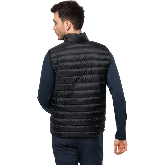Жилет чоловічий Jack Wolfskin Pack & Go Weste L чорний