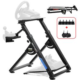 Ігровий стійка-держак для керма GTPLAYER Racing Wheel Stand з кріпленням для КПП V1 V2, регульований нахил, для PS4, Xbox, PC (Синій)