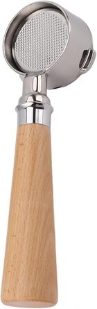 3-Hour Siebträger (Portafilter), 51 mm Stainless Steel with Filter Basket, Removable and Easy to Clean, Compatible with Petrus, Yanxuan, DERLLA, Severin, GULISSO, Stelang (Color A2 Beech)