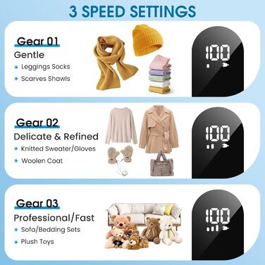 Електричний видалення ворсу Maxtachi - бездротовий зніматич ворсу для одягу з LED-дисплеєм, 6-клинковий ніж, для всіх тканин, чорний