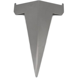 Stainless Steel Salmon Grill Plate - Fire Pit & BBQ Accessory - 180° Rotating Salmon Holder - Made in Germany