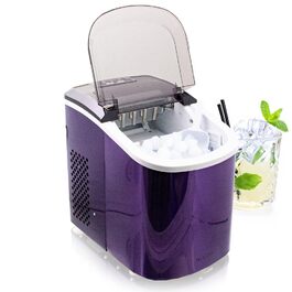 Машина для приготування льоду з нержавіючої сталі, Ice Maker, фіолетовий колір