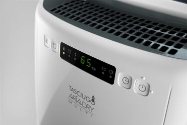 Зволожувач повітря De'Longhi AriaDry DEXD216RF з фільтрацією та функцією осушення, 16 л/день, R290, чорний