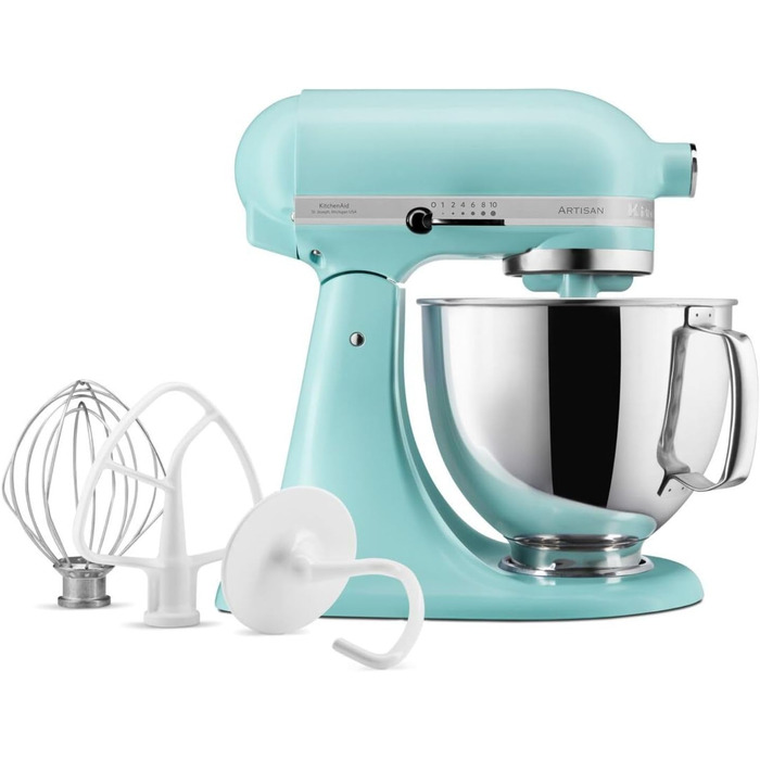 Планетарний міксер KitchenAid Artisan з чашею 4,7 л, колір Mineralwasser