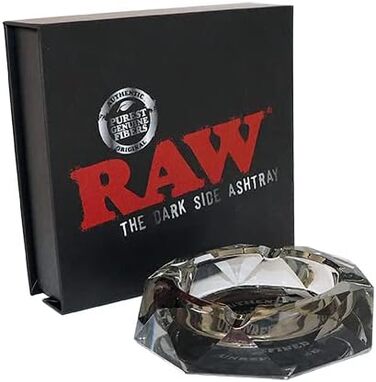 Скляна попільничка Raw DarkSide, середня