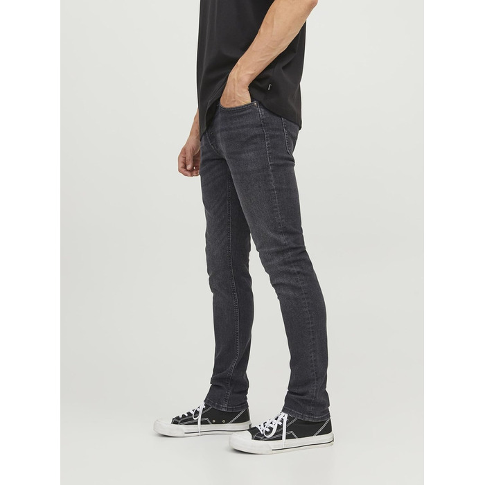 Джинси чоловічі JACK & JONES Slim Fit JJIGLENN Original SQ 270 Noos, чорний денім, 33W/32L