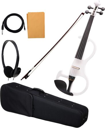 Електроскрипка Cantabile EV-90WH біла (з підсилювачем, ялина/клен/ебоніт)