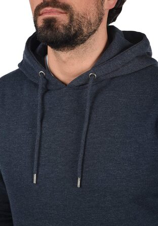 Чоловічий худі Solid SDBert з капюроном, синій меланж (Insignia Blue Melange), розмір M
