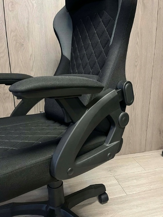 Ігрове крісло Prototype DESMO XL, тканина, чорно-синє