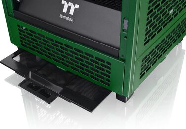 Корпус Thermaltake The Tower 200 Turquoise Mini-ITX з вертикальним кріпленням | Скло Temperate Glass | 280 мм AIO | Підтримка GPU до 380 мм | Турквіз