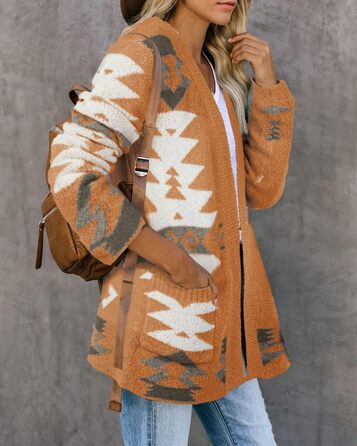 Кардиган жіночий Ferbia Klaich, S, помаранчевий / білий