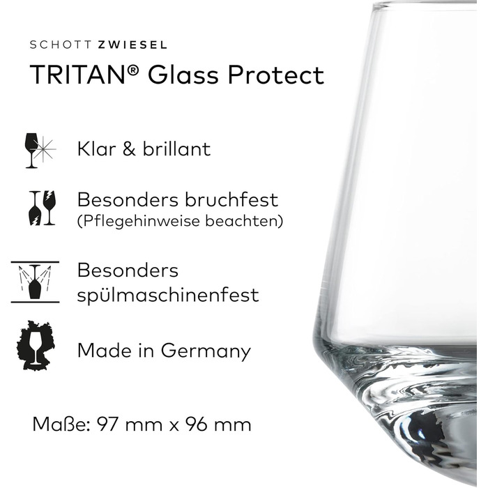 Набір келихів для віскі SCHOTT ZWIESEL Bar Special (4 шт) з кришталю Tritan, Німеччина - келихи для дегустації
