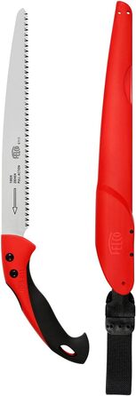 Пила для обрізки FELCO 611, довжина леза 33 см, садова пила з чохлом, конічне лезо, діаметр різу до 100 мм, довжина 50 см