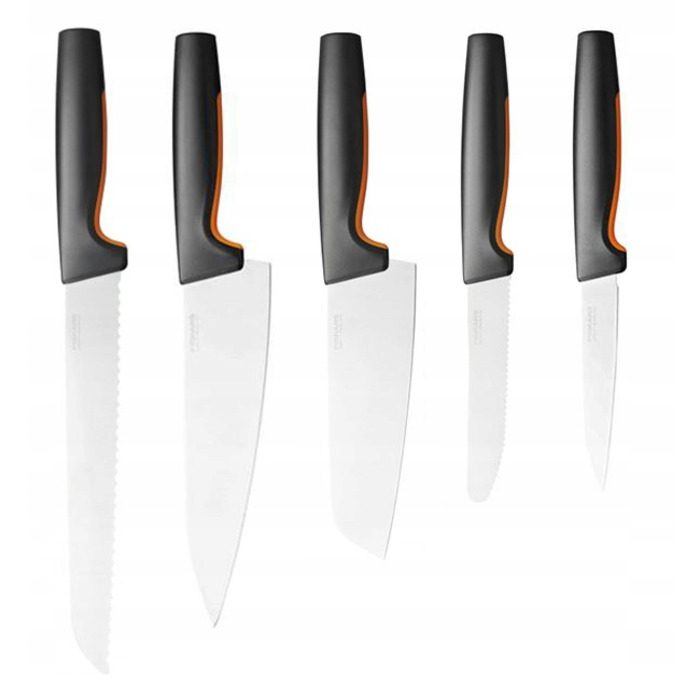 Набір ножів у підставці Fiskars Functional Form, 5 предметів