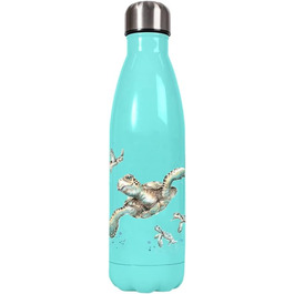 Wrendale Designs Plastic Drinking Bottle 'Hare and the Bee' (Turtles)