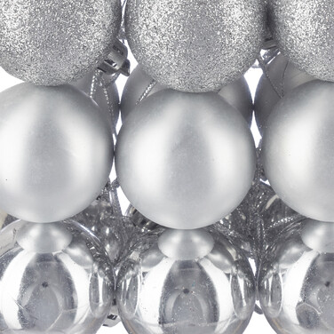 Relaxdays Set of 76 Christmas Baubles