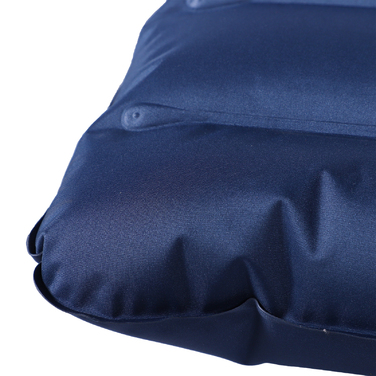 Outsunny Inflatable Air Mattress, Blow-Up Bed, Camping Mat, Navy Blue, 195x138x10cm, made of PVC and Polyester Pongee