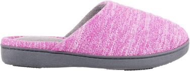 Тапочки-клоги Isotoner Andrea для жінок, Space Knit, фіолетові, 37/38 EU