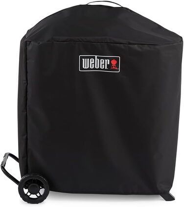 Преміум чохол Weber для гриля Traveler Compact, дихаючий, водо- та UV-стійкий, захист від вітру і опадів, чорний