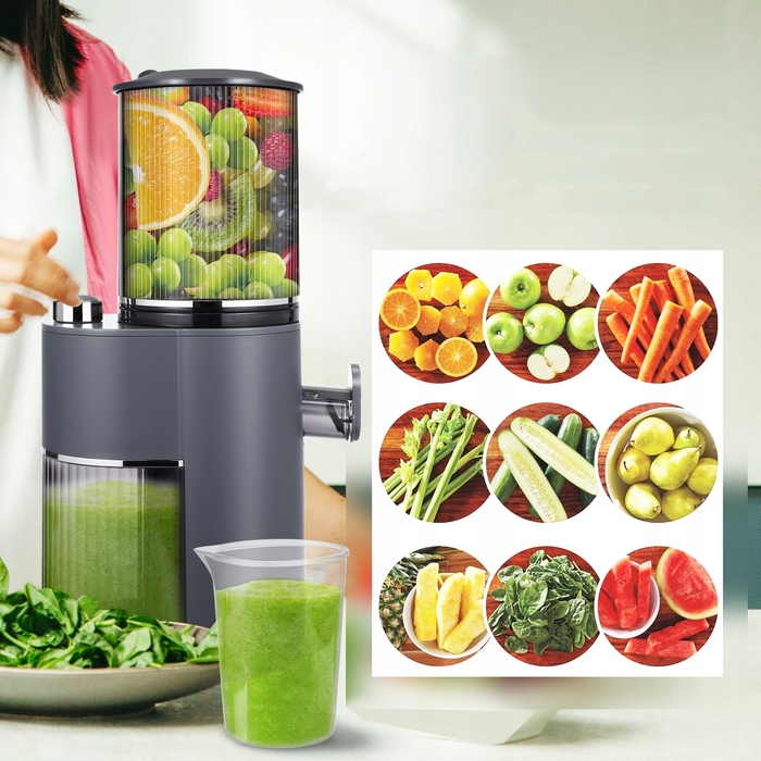 Повільна соковижималка Supvox Slow Juicer Automatic, 250 Вт