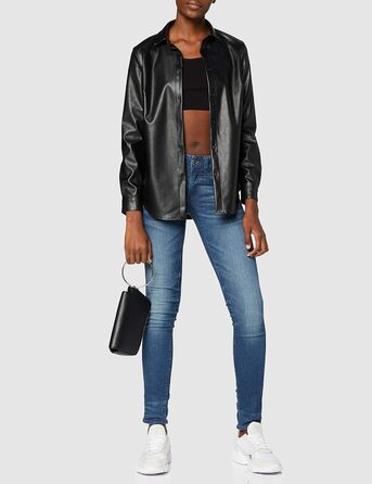 Джинси скінні G-Star Lynn Mid Waist 29/32L сині (Medium Aged) - Оригінал