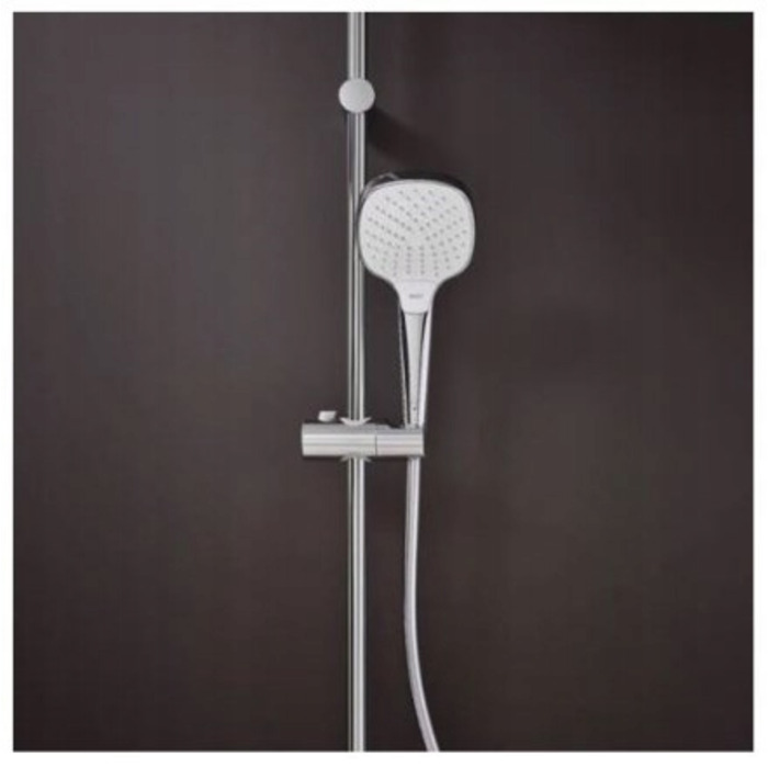 Душова лійка Hansgrohe Select, срібляста, прямокутна, 1-функціональна