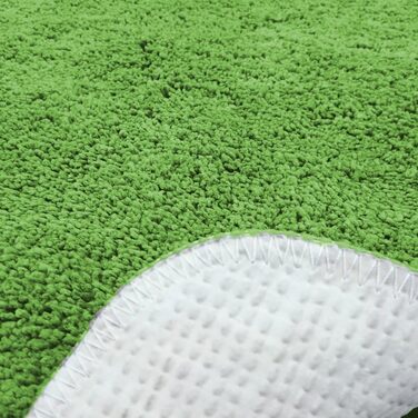 Brandsseller Green Bath Mat Set - 2 Piece Set: 50x80cm & 45x50cm