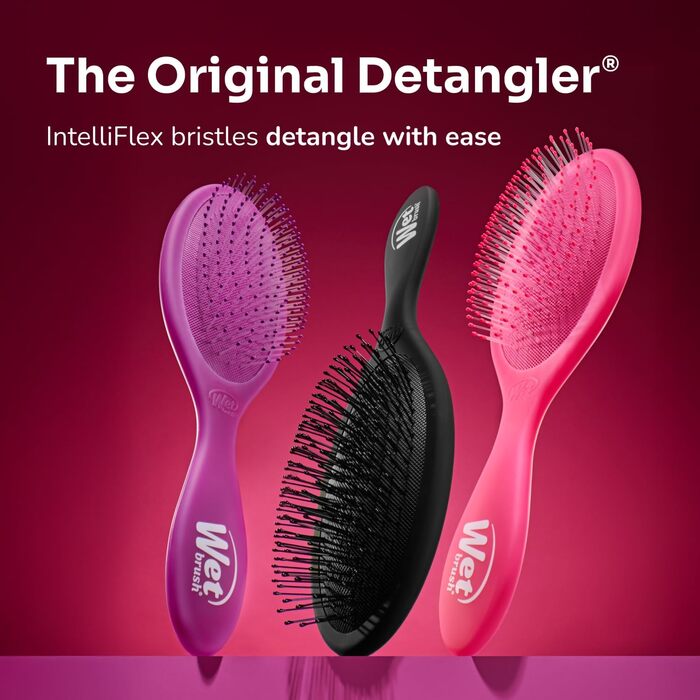Wet Brush Original Detangler – щітка для розчісування мокрого волосся, чорна
