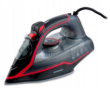 Парова праска Berdsen 2600 Вт з керамічною підошвою та вертикальною подачею пари, 230 мл